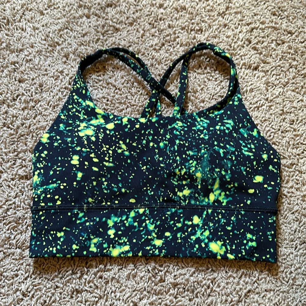 Lululemon Long Line Energy Bra